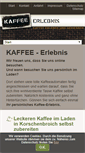 Mobile Screenshot of kaffee-erlebnis.com
